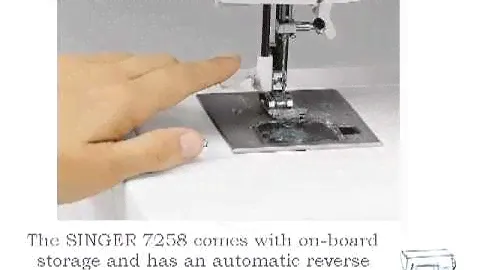 SINGER 7258 Stylist Award-Winning 100-Stitch Computerized Free-Arm Sewing Machine