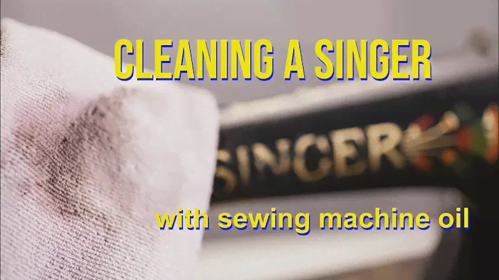 Simple cleaning method of your vintage Singer – Using oil!