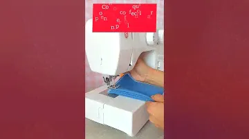 Vamos a coser JEAN con la máquina Promise 1412 SINGER