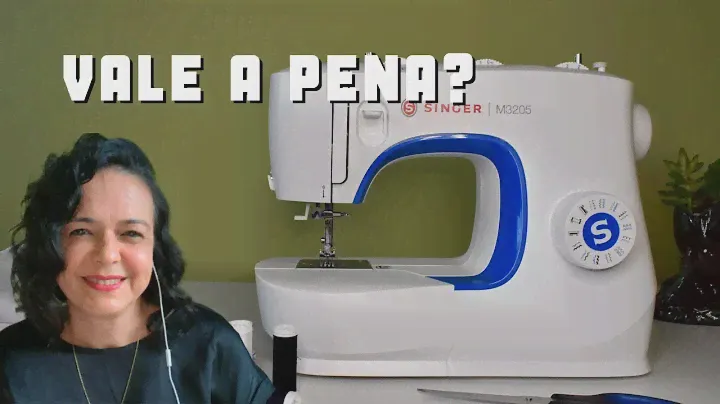 SINGER M3205 - UNBOXING - Com PASSADOR de linha - CASEADOR em quatro passos - 23 PONTOS - Confira!!!