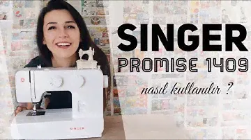 Singer Promise 1409 Kullanımı | Düz Dikiş, Sürfile, İplik Takma, #yenibaşlayanlariçindikiş