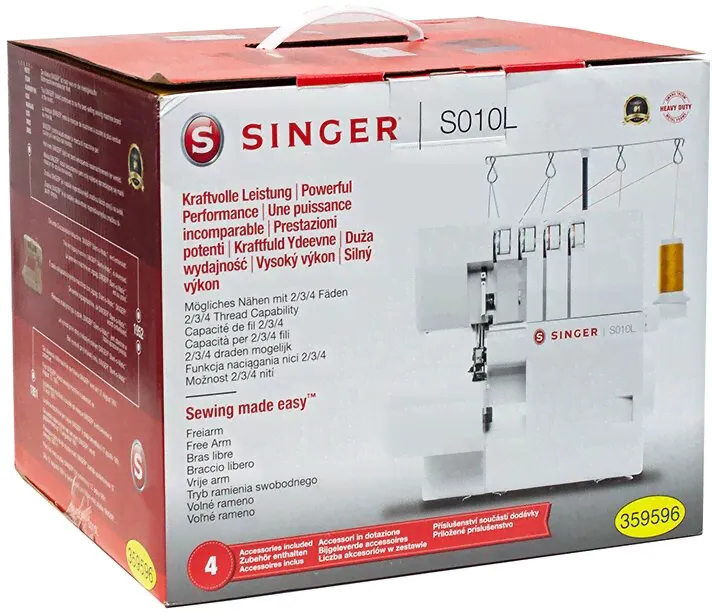 Singer Оверлок Singer S010L швейные машины и оверлоки