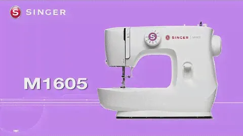 SINGER® #M1605: 6 puntadas para crear 57 aplicaciones de puntadas 🪡