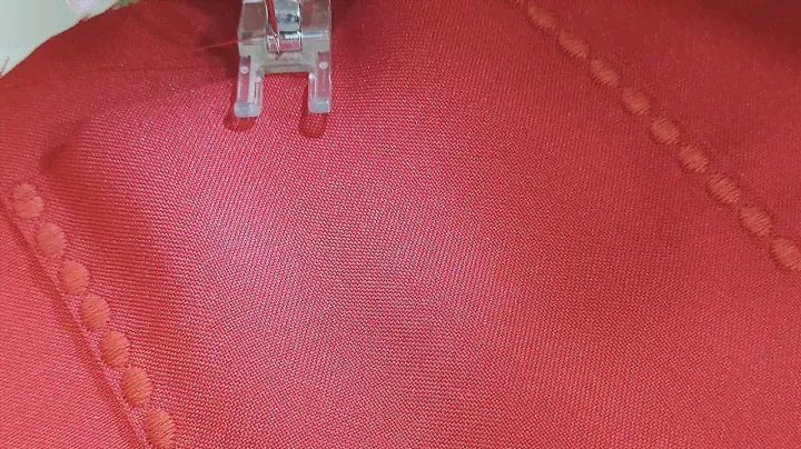 Como fazer bordado perfeito na Singer Starlet 6660 - utilizando o ponto 42