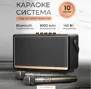 Караоке-система "Singer 140 DW" с двумя микрофонами в Москве