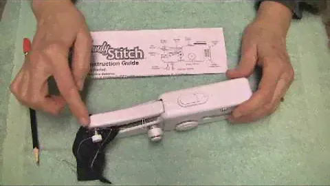 How to Use the Singer Handy Stitch Sewing Maching - Part 1