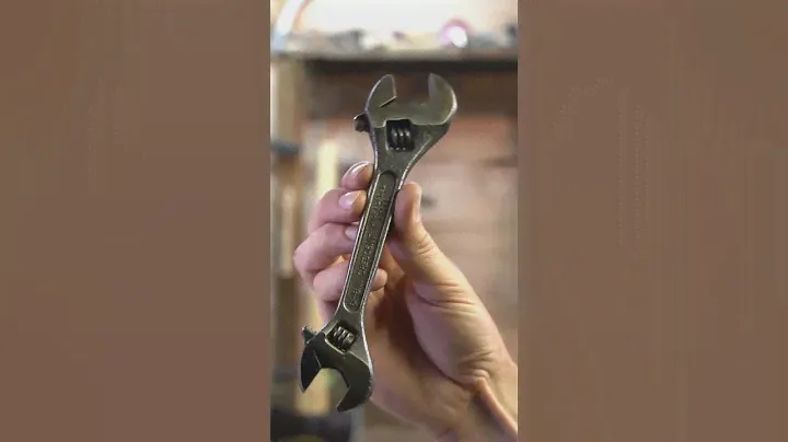 Double ended Cresent Wrench.  #tools #vintage