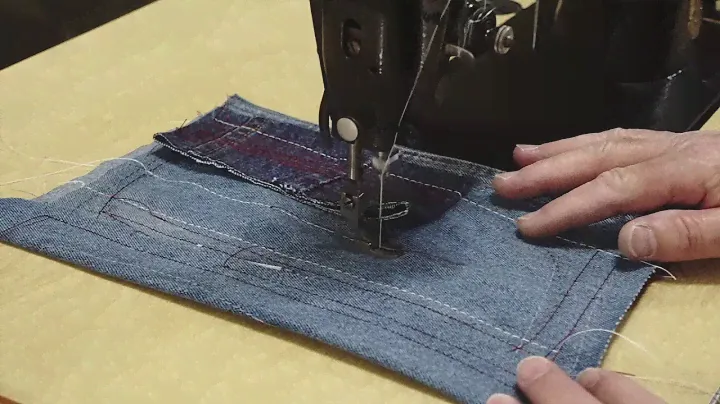 SEW LEATHER & DENIM  with a SINGER 31-15 Industrial Sewing Machine