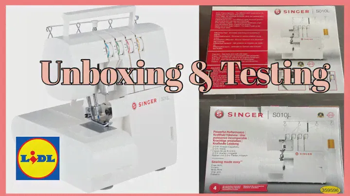 Lidl Overlocker Singer S010L - Review December 2021 #lidl #singer