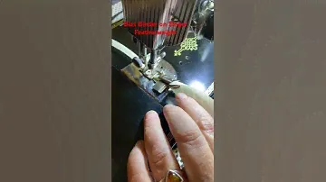 Bias Binder on my Singer Featherweight #featherweight #sewing
