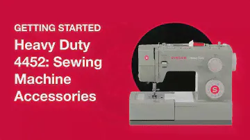 Getting Started Heavy Duty 4432 & 4452: Included Accessories