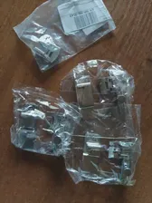 🛍 Серебристая скрученная кромка керлинг Лапка для швейной машины Singer Janome Швейные аксессуары Лидер продаж 1 шт.