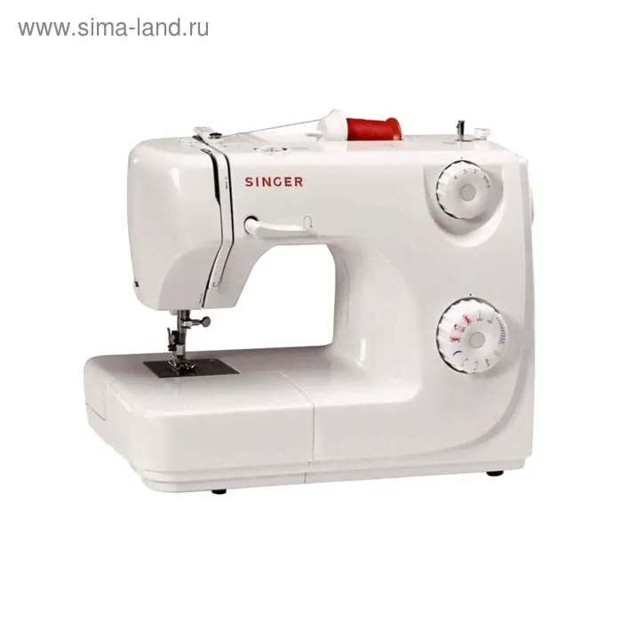 Швейная машина Singer 8280, 70 Вт, 7 операций, полуавтомат, реверс, белая