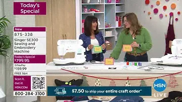 Singer SE300 Sewing and Embroidery Machine