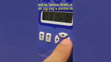 Máquina Singer Starlet 6660 6680 Ajuste Comprimento e Largura Dos Pontos