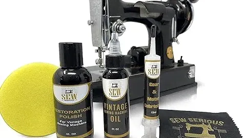Sewserious Vintage Sewing Machine Restoration Kit.