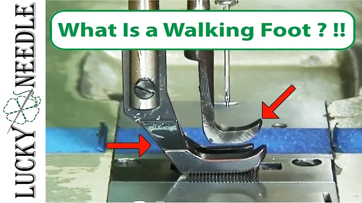 What is a Walking Foot Sewing Machine? - How it works and why you need one!