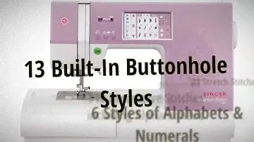 SINGER 9985 Quantum Stylist TOUCH Computerized Sewing Machine