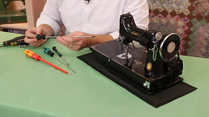 Singer Featherweight 221 222 Video Tutorial - Maintenance Screwdrivers