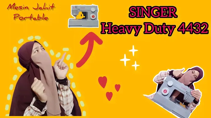 Unboxing mesin jahit portable heavy duty 4432 #mesinjahitportable  #unboxing #mesinjahitsinger