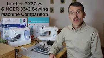 brother GX37 vs SINGER 3342 Sewing Machine Comparison