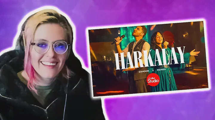 COLOMBIAN 🇨🇴 SINGER REACTS TO HARKALAY | COKE STUDIO PAKISTAN | SEASON 15 | ZAHOOR X REHMA