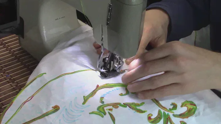 Singer 26538 Embroidery Attachment on a Complex Project
