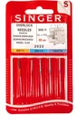 Иглы Singer для оверлоков №80-100 5шт 2022 500R