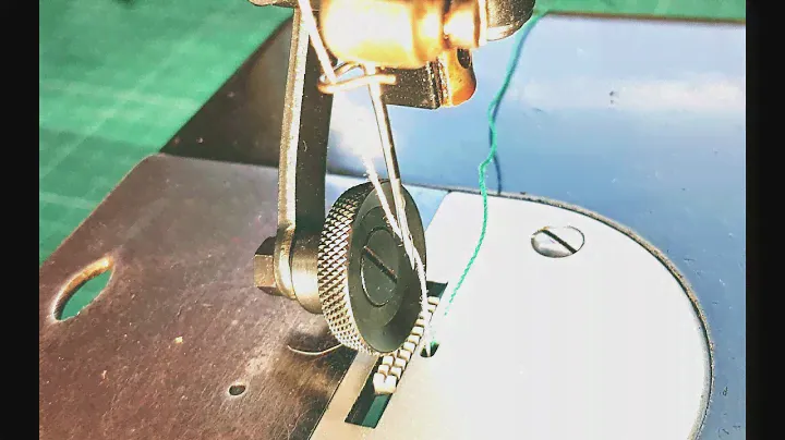 Adding A Roller Foot To A Singer 331K 31K Sewing Machine 4K