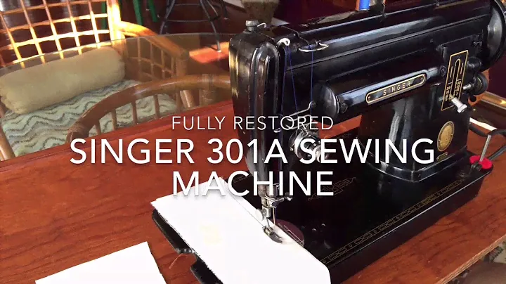 Singer 301 A Sewing Machine:  Better than a Featherweight?