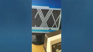 Вязальная машина Singer 9000, работа с программой Superba..