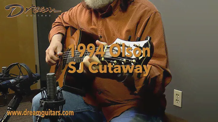1994 Olson SJ Cutaway, Indian Rosewood & Cedar