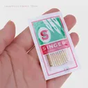 🛍 Набор швейных игл Singer разных размеров, 18202550 X, бытовые швейные иглы 2021 Hax1 705h