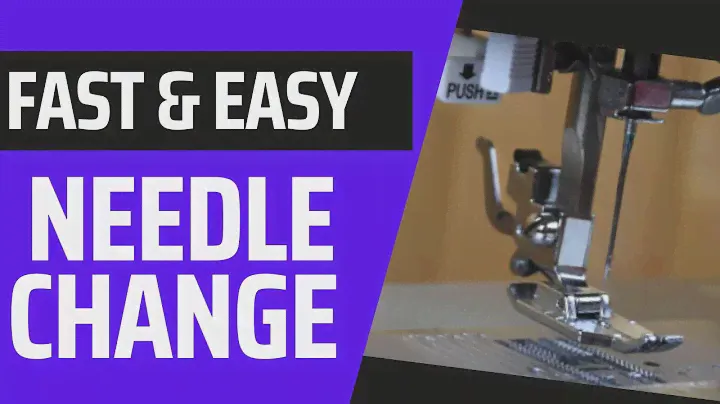 How To Change A Sewing Machine Needle Singer Heavy Duty