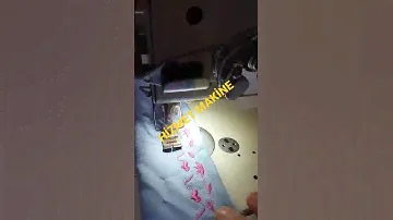Singer 457 k dolgulu desen çalışması