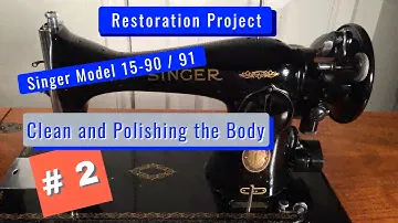 The Tensioner  Vintage Singer Sewing Machine Model 15 - 90 / 91