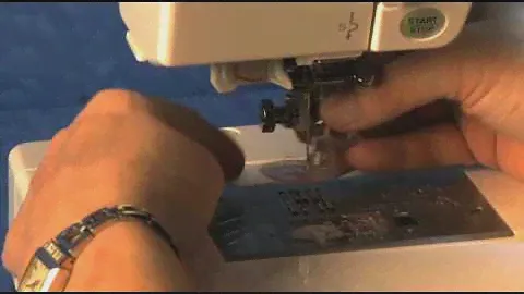 Janome Free Motion Quilt Foot Set Video Free Motion Channel Quilting With The Clear View Foot