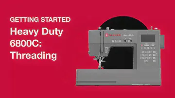 Начало работы Heavy Duty 6800C: нарезание резьбы