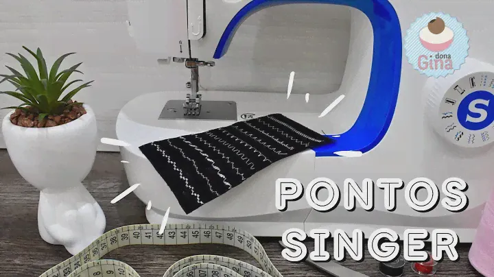 PONTOS SINGER - M3205 - Para INICIANTES - Aprenda a usar os PONTOS sem segredo - Confira!
