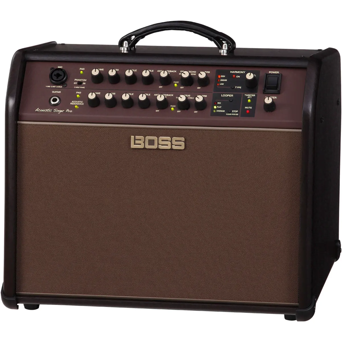 Boss Acoustic Singer Pro Акустический комбоусилитель, 120 Вт., 8 дюймов-2