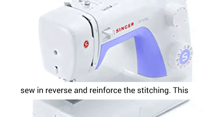 SINGER | Simple 3232 Sewing Machine with Built-In Needle Threader & 110 Stitch Applications