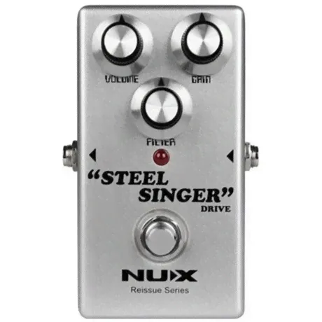 Гитарная педаль эффектов/ примочка NUX Steel-Singer-Drive-0