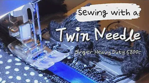 Twin Needle: Singer Heavy Duty 6800c