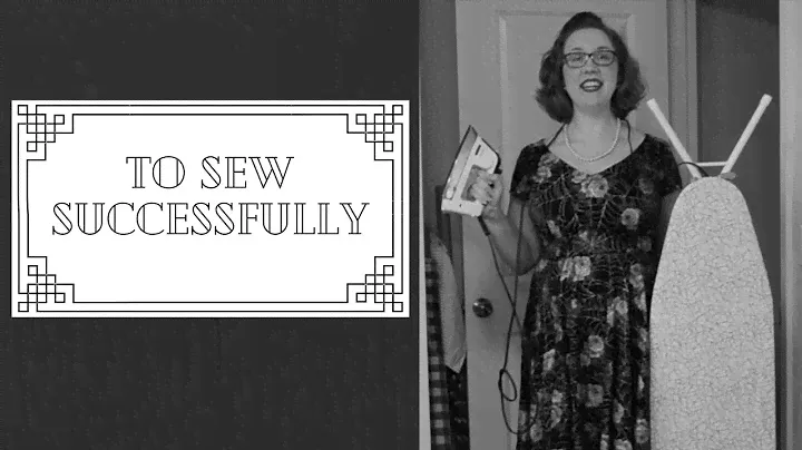 TO SEW SUCCESSFULLY, from the 1954 Singer Sewing Book, featuring Conor Hanratty || Backroom Finds
