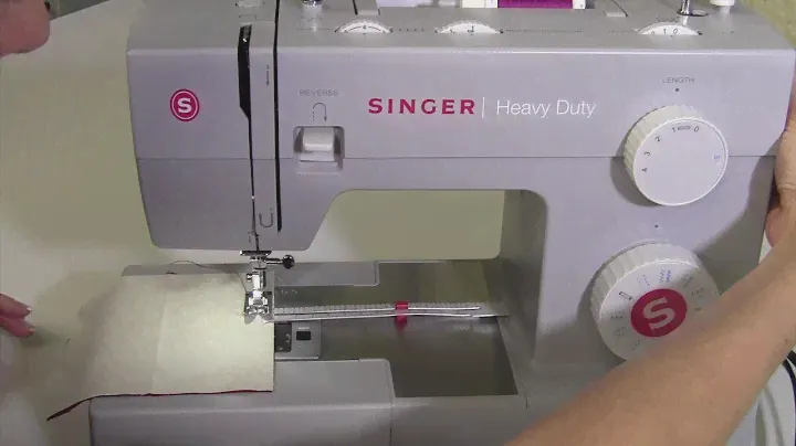 Singer Heavy Duty 4423 24 Master Your 1/4" Seam