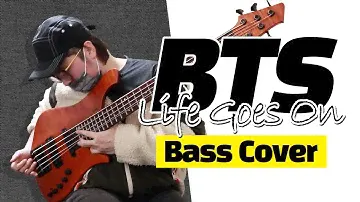 BTS 방탄소년단 - Life Goes On Bass Cover (With LeFay Singer 5 Strings Bass) -손록손록tv-