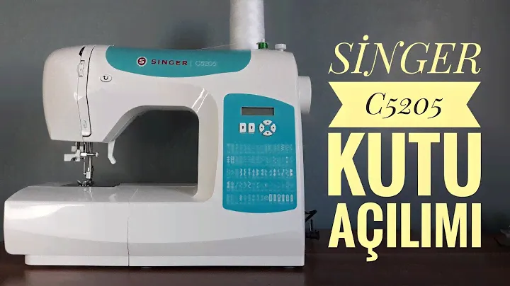 SİNGER C5205 KUTU AÇILIMI / Singer Makinamdan Neler Çıktı?