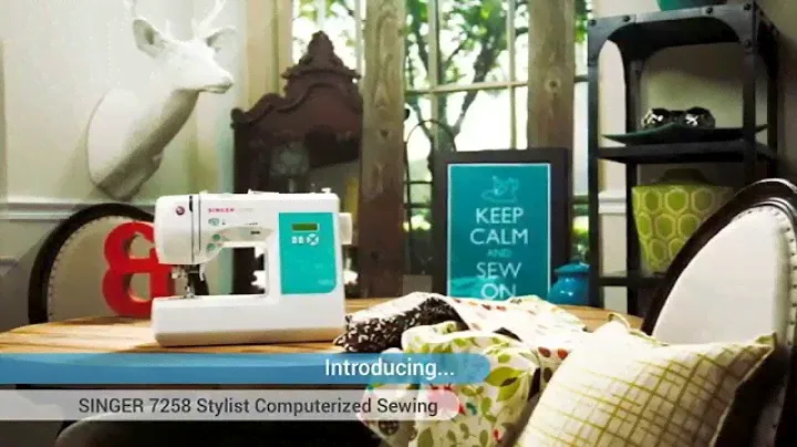 Singer 7258 Stylist Computerized Sewing Machine