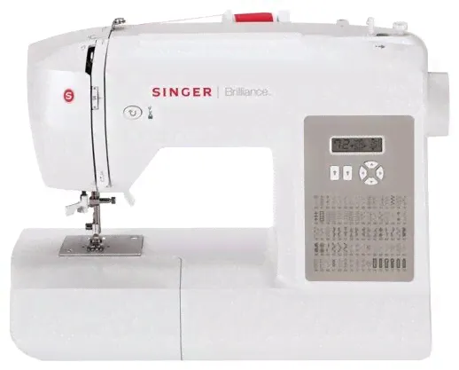Швейная машина Singer Brilliance 6180, бело-золотой