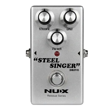 Педаль эффектов Nux Cherub овердайв Steel-Singer-Drive-0